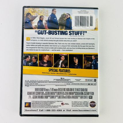 The Watch DVD NEW SEALED PROMO Jonah Hill, Ben Stiller