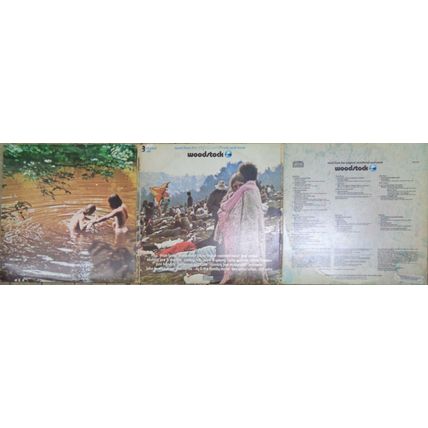 Six soundtrack LPs lot - Woodstock (3xLP, 1970), Chidren of Sanchez (2xLP) + 4