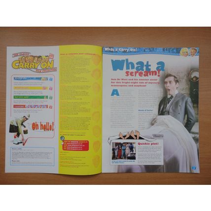 Carry On Screaming Magazine & DVD The Classic Film Collection Issue 14 2004