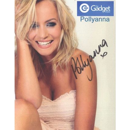 Pollyanna The Gadget Show SEXY Hand Signed Cast Card Photo