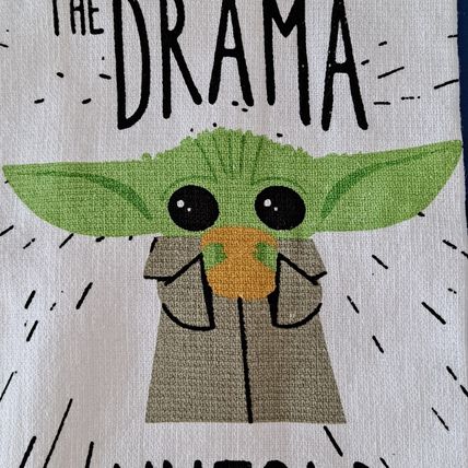 NEW Lot 2 STAR WARS MANDALORIAN Kitchen TOWELS Dish Hand Bathroom Set Baby Yoda
