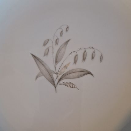 Vintage 4 KAYSONS Fine China GOLDEN RHAPSODY 9 1/4 Dinner PLATE 86186 Japan 1961
