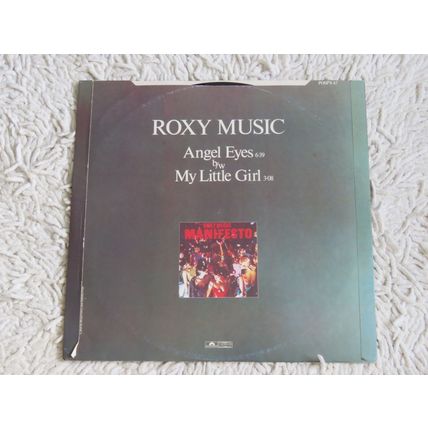 ROXY MUSIC ANGEL EYES 12" VINYL SINGLE