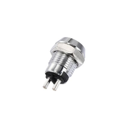 1Pcs 12mm 2 Positions Key Locking Push Button Switch With Keys ON-OFF