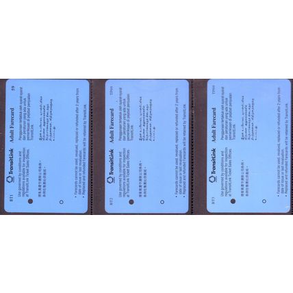 Bunny Tales S'pore TransitLink Train/Bus Card