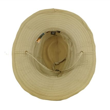 BRONER 'Solarweave Sun Protection Fabric' Cotton Hat With Shapeable Brim Size XL