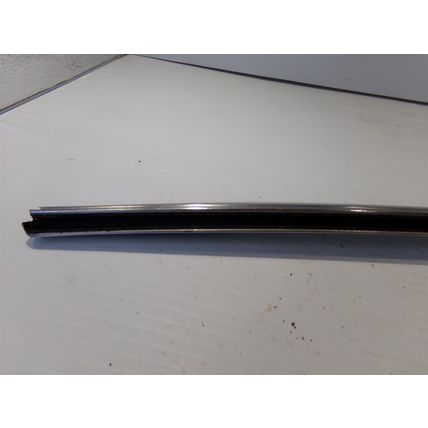 1969 Plymouth Barracuda LH Door Glass Edge Trim OEM