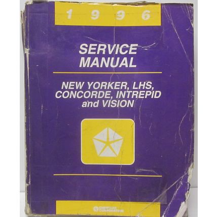 1996 Intrepid, Chrysler Concorde, LHS, New Yorker, Eagle Vision Service Manual