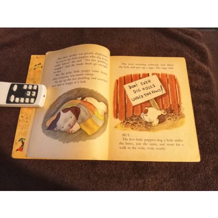Little Golden Book The Porky Little Puppy By Janette Lowrey (A) Edition 1956