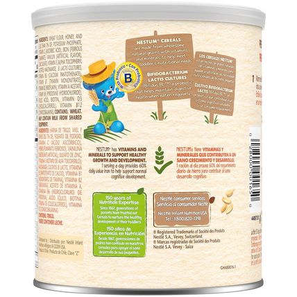 Nestle Nestum Instant Cereal, Wheat & Honey, 10.5 Ounce (Pack of 12)
