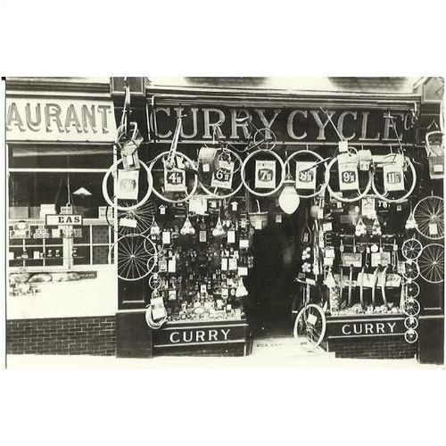 Hampshire BASINGSTOKE Cycle Shopfront Postcard by Hampshire Museums