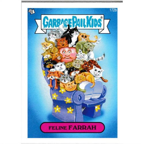 2013 Garbage Pail Kids Mini - #172b - Feline Farrah