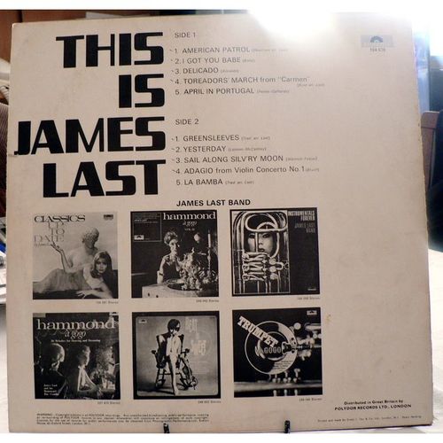 James Last - This Is James Last - 1967 - Polydor 104678