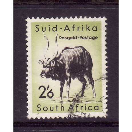 SOUTH AFRICA 1954 SG 162 2s 6d NYALA FINE USED#2