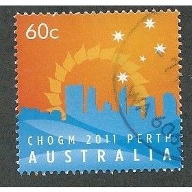 AUS 2011 60c 'C.H.O.G.M' FINE USED (EBID37-125)