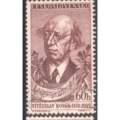 Czech 1957 - SG981 - 60h - Vitezslav Novak (Musician) - used