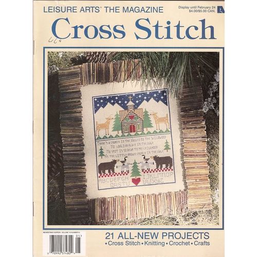 Leisure Arts Cross Stitch Magazine