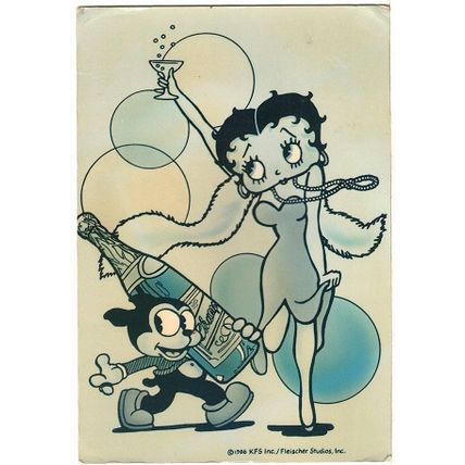 BETTY BOOP ' POST CARD ' (1966)
