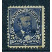 Used 281 5c Ulysses S. Grant Average Plus M04833