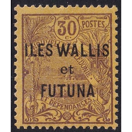 Wallis & Futuna 1920 SG 9 MM (E-306 (9))