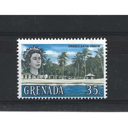 Grenada.SG241 35c Grand Anse beach.Mounted Mint.Apr25