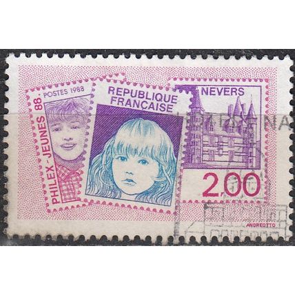France 1988 Michel 2664 O Cote (2008) 0.80 € Philex-Jeunes Nevers