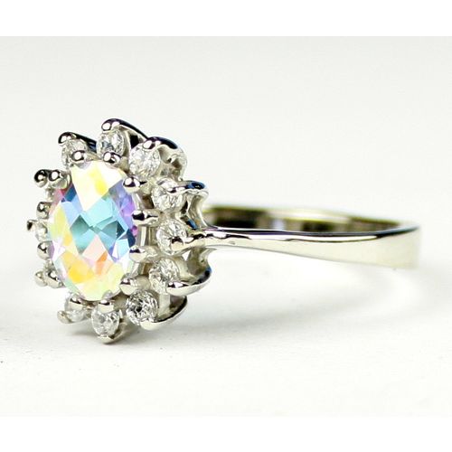 Mercury Mist Topaz, 925 Sterling Silver Ring, SR235