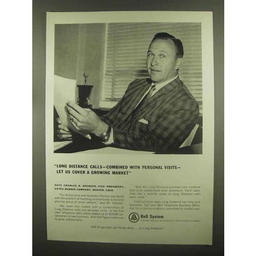 1965 Bell Telephone Ad - Long Distance Calls