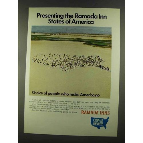 1972 Ramada Inns Ad - States of America