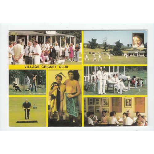 Newtown Linford Village Cricket Club Postcard CC5