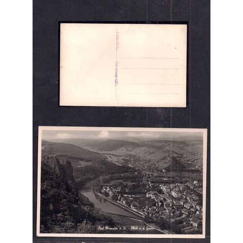 Postcard Germany Munster Old black and white Unused ( B598 )