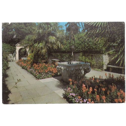 PALM COURT, COMPTON ACRES, Poole, Dorset. . unused vintage postcard =