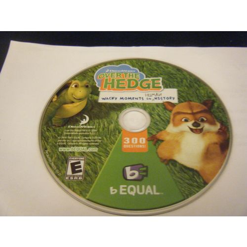 Over the Hedge: Wacky Moments in Human History (DVD/HD, 2006) - Disc Only!!