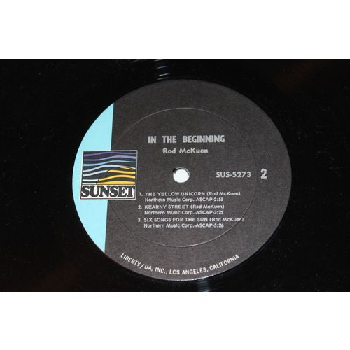 Rod McKuen LP-ROD McKUEN NARRATES HIS POETRY AND SINGS