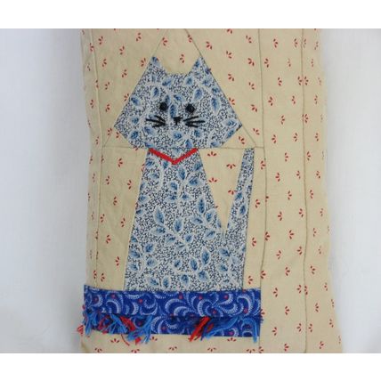 2 Sided Cat Mini Pillow Ornies Tucks Bowl Filler Kitty Home Decor