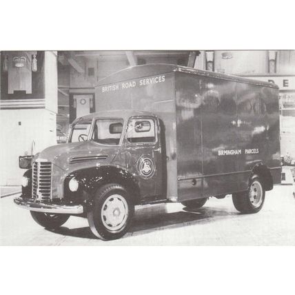 Dodge Plastic Box Van British Road Services Vehicle Postcard (V1133) Reproductio