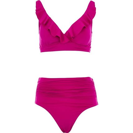 LAUREN RALPH LAUREN Ruffled High Waisted Bikini Set BNWT (RARE & COLLECTABLE)