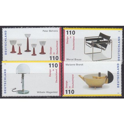 GERMANY BUND [1998] MiNr 2001-04 ( **/mnh )