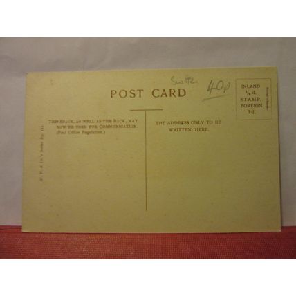 THUN, SWITZERLAND unused antique postcard #