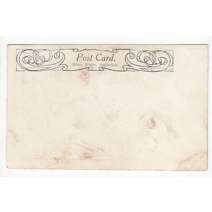 George Young Blind Musician with Concertina Postcard