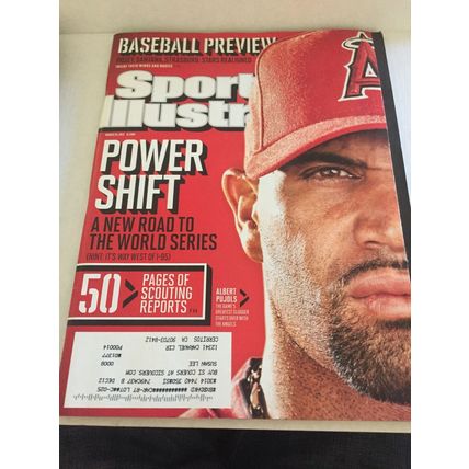 2012 Sports Illustrated Los Angeles Angels Albert Pujols