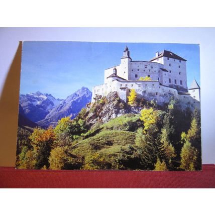 SCHLOSS TARASP, CASTLE, GRAUBUNDEN, SWITZERLAND unused postcard /