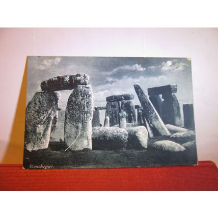 STONEHENGE, Wiltshire, used antique postcard by Wilkinson 1905 pm #