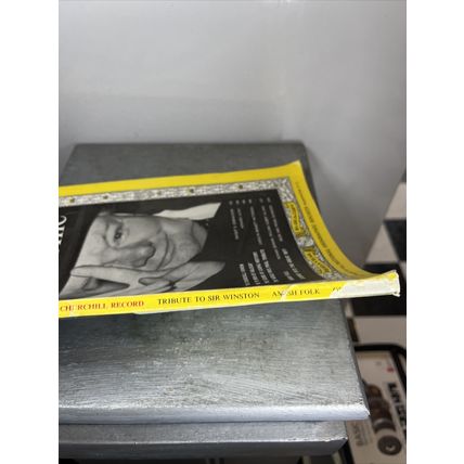 National Geographic Magazine August 1965 Churchill I knew - Vintage Collectable