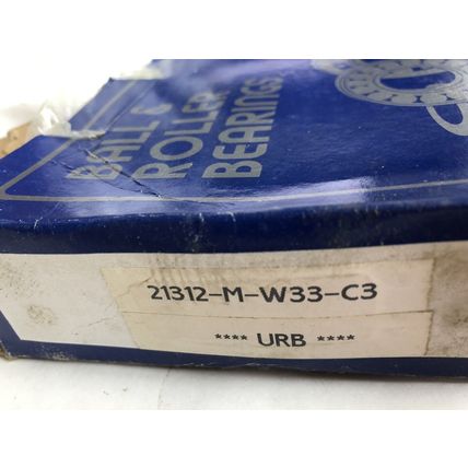 NEW URB 21312MBW33C3, 21312-M-W33-C3 ROLLER BEARING,60 x 130 x 31mm,DK