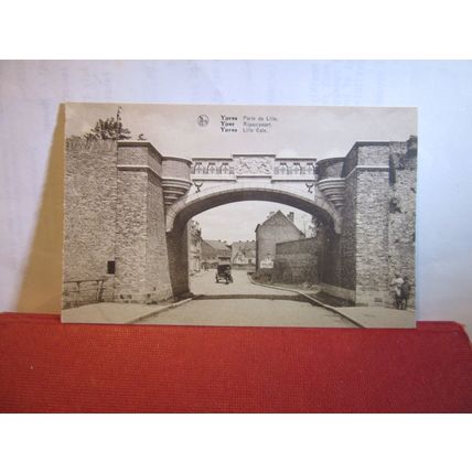 PORTE DE LILLE, YPRES, BELGIUM unused vintage postcard =