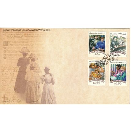 New Zealand 1993Women's Vote,First Day cover
