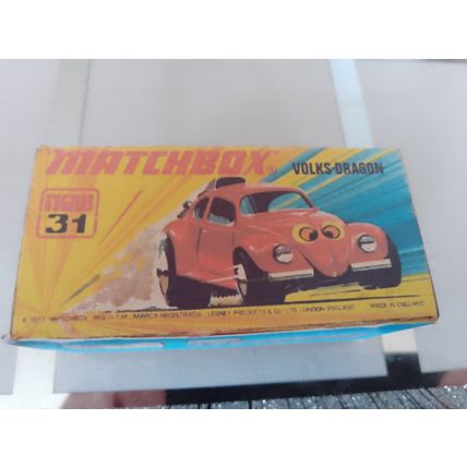 Matchbox Superfast No31 Volks-Dragon - with Reproduction / Replica Box
