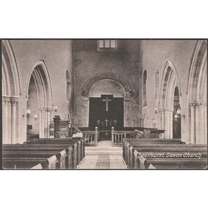 Saxon Church, Deerhurst, Gloucestershire, c.1905-10 - Frith's Postcard