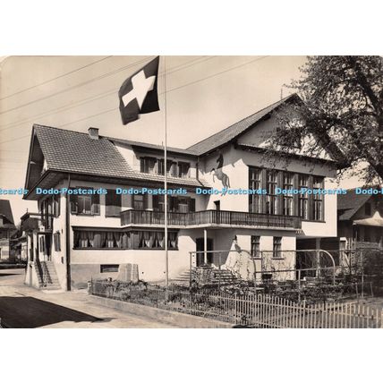 D030772 Gasthof Rossli. Steinhausen. Alois Husler. Kaufmann. 1947. E. Grau Zug